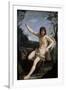 St. John the Baptist in the Wilderness, C.1636-37-Guido Reni-Framed Giclee Print