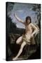 St. John the Baptist in the Wilderness, C.1636-37-Guido Reni-Stretched Canvas