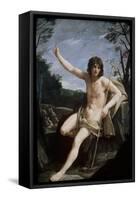 St. John the Baptist in the Wilderness, C.1636-37-Guido Reni-Framed Stretched Canvas