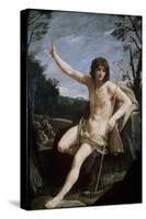 St. John the Baptist in the Wilderness, C.1636-37-Guido Reni-Stretched Canvas