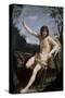 St. John the Baptist in the Wilderness, C.1636-37-Guido Reni-Stretched Canvas