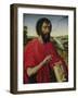 St. John the Baptist, Left Hand Panel of the Triptych of the Braque Family-Rogier van der Weyden-Framed Giclee Print