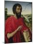 St. John the Baptist, Left Hand Panel of the Triptych of the Braque Family-Rogier van der Weyden-Mounted Giclee Print