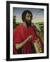 St. John the Baptist, Left Hand Panel of the Triptych of the Braque Family-Rogier van der Weyden-Framed Giclee Print