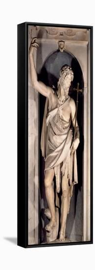 St. John the Baptist, Niche from the Salviati Chapel-Giambologna-Framed Stretched Canvas