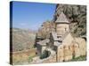 St. John the Baptist, Noravank Monastery, Armenia, Central Asia-Bruno Morandi-Stretched Canvas