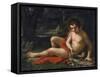 St. John the Baptist (Oil on Walnut Panel)-Anton Raphael Mengs-Framed Stretched Canvas