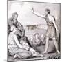 St John the Baptist Preaching, 19th Century-null-Mounted Giclee Print