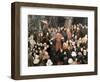 St. John the Baptist Preaching, c.1565-7-Pieter Bruegel the Elder-Framed Giclee Print