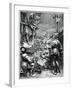 St John the Baptist Preaching in the Desert, 16th Century-Albrecht Durer-Framed Giclee Print