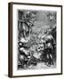 St John the Baptist Preaching in the Desert, 16th Century-Albrecht Durer-Framed Giclee Print