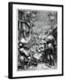 St John the Baptist Preaching in the Desert, 16th Century-Albrecht Durer-Framed Giclee Print