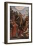 St. John the Baptist Preaching in the Wilderness, 1588 (Oil on Canvas Mounted on Aluminium Panel)-Santi Di Tito-Framed Giclee Print