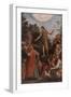 St. John the Baptist Preaching in the Wilderness, 1588 (Oil on Canvas Mounted on Aluminium Panel)-Santi Di Tito-Framed Giclee Print