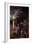 St. John the Baptist Preaching in the Wilderness, C.1660-Salvator Rosa-Framed Giclee Print