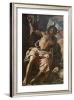 St. John the Baptist Preaching-Mattia Preti-Framed Art Print