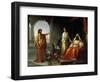 St. John the Baptist Rebuking Herod-Giovanni Fattori-Framed Giclee Print