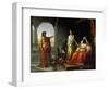 St. John the Baptist Rebuking Herod-Giovanni Fattori-Framed Giclee Print