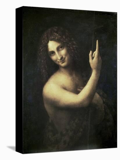 St. John the Baptist-Leonardo da Vinci-Stretched Canvas