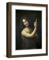 St. John the Baptist-Leonardo da Vinci-Framed Giclee Print