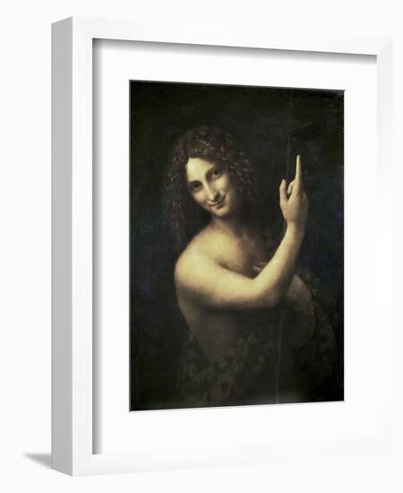 St. John the Baptist-Leonardo da Vinci-Framed Giclee Print