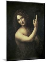 St. John the Baptist-Leonardo da Vinci-Mounted Premium Giclee Print