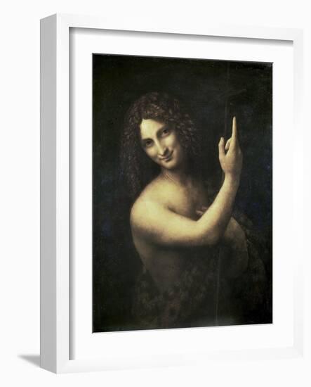 St. John the Baptist-Leonardo da Vinci-Framed Giclee Print