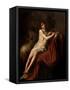 St. John the Baptist-Caravaggio-Framed Stretched Canvas