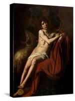 St. John the Baptist-Caravaggio-Stretched Canvas