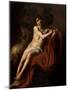 St. John the Baptist-Caravaggio-Mounted Art Print