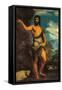 St John the Baptist-Titian (Tiziano Vecelli)-Framed Stretched Canvas