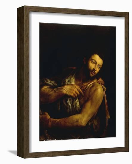 St John the Baptist-Leandro Da Ponte Bassano-Framed Giclee Print