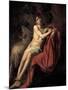 St. John the Baptist-Caravaggio-Mounted Art Print