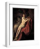 St. John the Baptist-Caravaggio-Framed Art Print