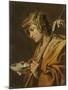 St John the Baptist-Matthias Stom-Mounted Art Print