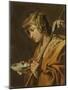 St John the Baptist-Matthias Stom-Mounted Art Print