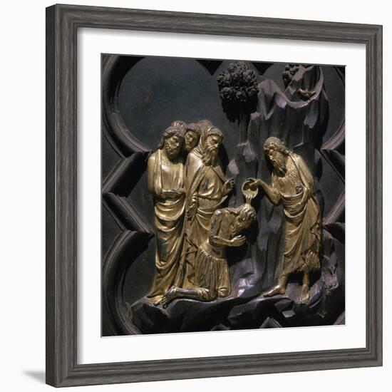 St John the Baptist-Andrea Pisano-Framed Giclee Print