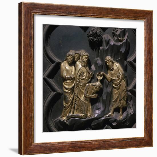 St John the Baptist-Andrea Pisano-Framed Giclee Print