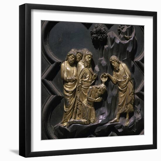 St John the Baptist-Andrea Pisano-Framed Giclee Print