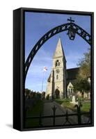 St John the Baptists Church, Hindon, Wiltshire, 2005-Peter Thompson-Framed Stretched Canvas