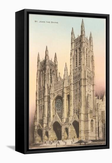 St. John the Divine Cathedral, New York City-null-Framed Stretched Canvas