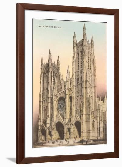 St. John the Divine Cathedral, New York City-null-Framed Art Print