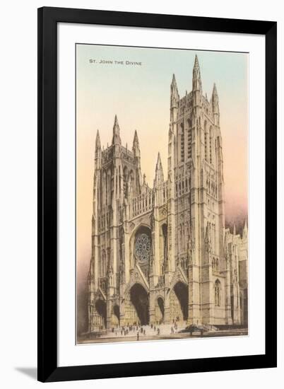 St. John the Divine Cathedral, New York City-null-Framed Art Print