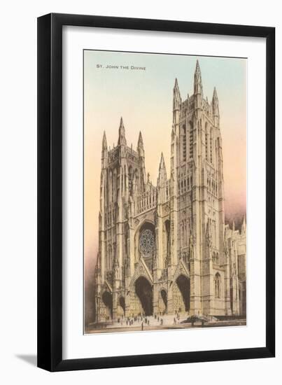 St. John the Divine Cathedral, New York City-null-Framed Art Print