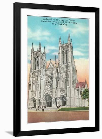 St. John the Divine Cathedral, New York City-null-Framed Art Print