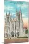 St. John the Divine Cathedral, New York City-null-Mounted Art Print