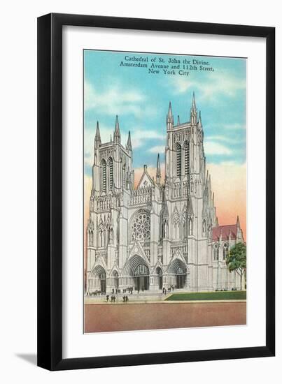 St. John the Divine Cathedral, New York City-null-Framed Art Print