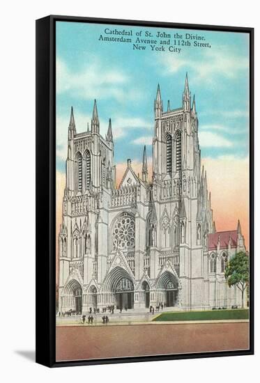 St. John the Divine Cathedral, New York City-null-Framed Stretched Canvas