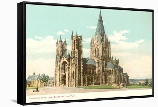 St. John the Divine Cathedral, New York City-null-Framed Stretched Canvas