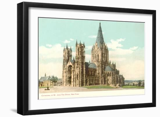 St. John the Divine Cathedral, New York City-null-Framed Art Print